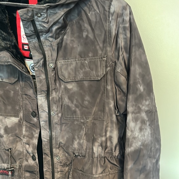 Canada Weather Gear Black Camo Pattern Jacket Waterproof NWT - Picture 11 of 12